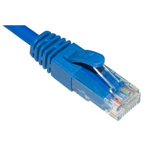 CAVO RETE CATEGORIA 6A NON SCHERMATO UTP AWG24 COLORE BLU HALOGENFREE MT 2