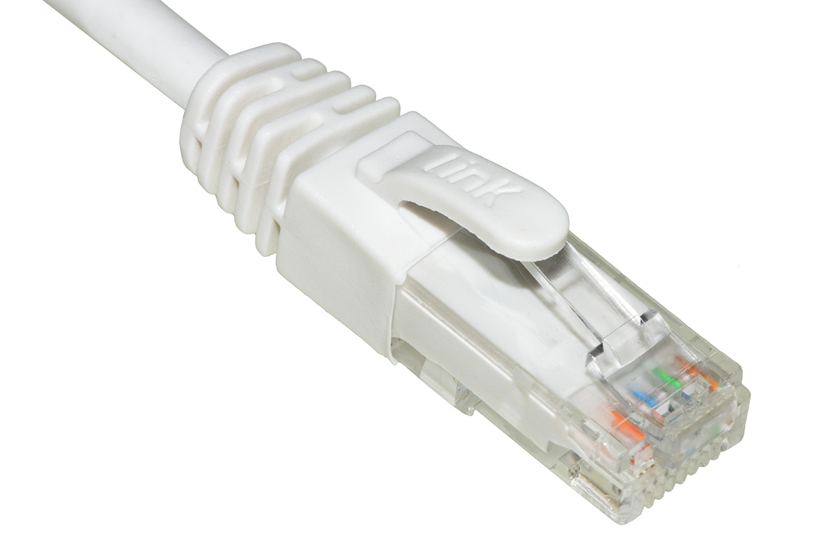 CAVO RETE CATEGORIA 6A NON SCHERMATO UTP AWG24 COLORE BIANCO HALOGENFREE MT 10