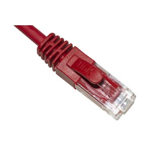 CAVO RETE CATEGORIA 6A NON SCHERMATO UTP AWG24 COLORE ROSSO HALOGENFREE MT 15