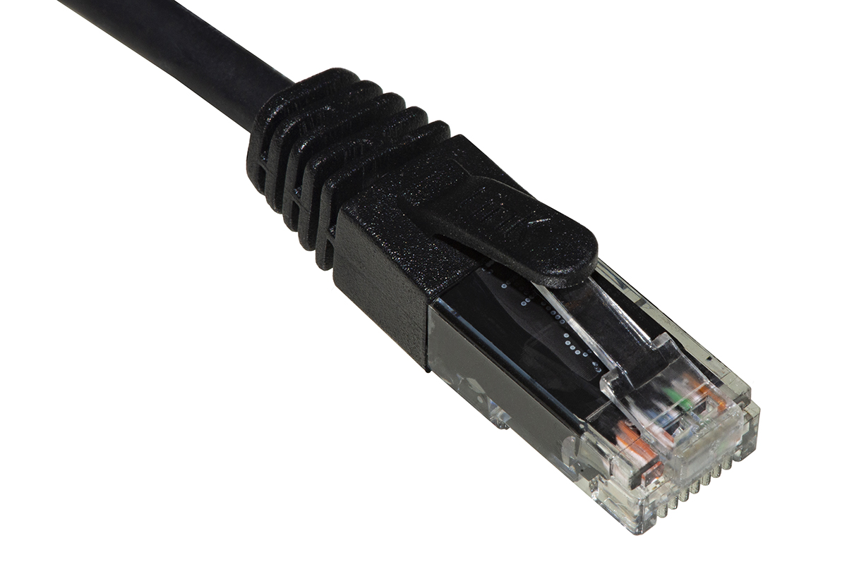 CAVO RETE CATEGORIA 6A NON SCHERMATO UTP AWG24 COLORE NERO HALOGENFREE MT 20