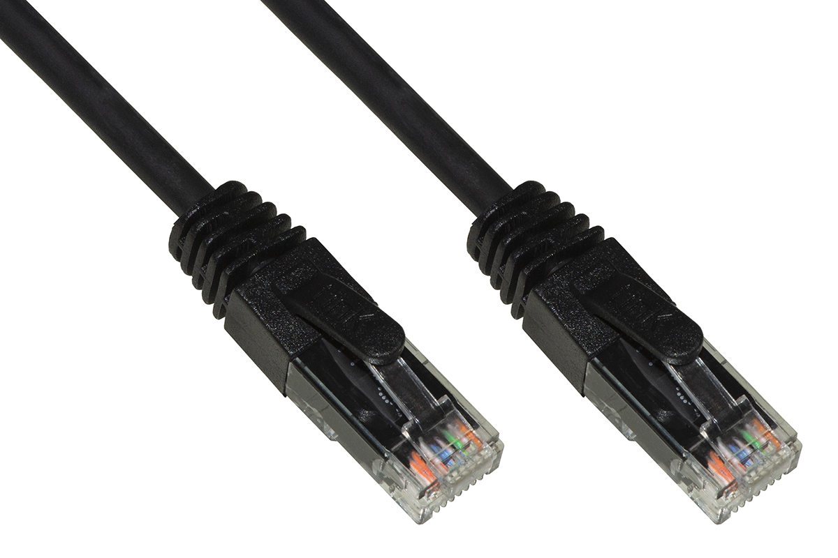 CAVO RETE CATEGORIA 6A NON SCHERMATO UTP AWG24 COLORE NERO HALOGENFREE MT 30