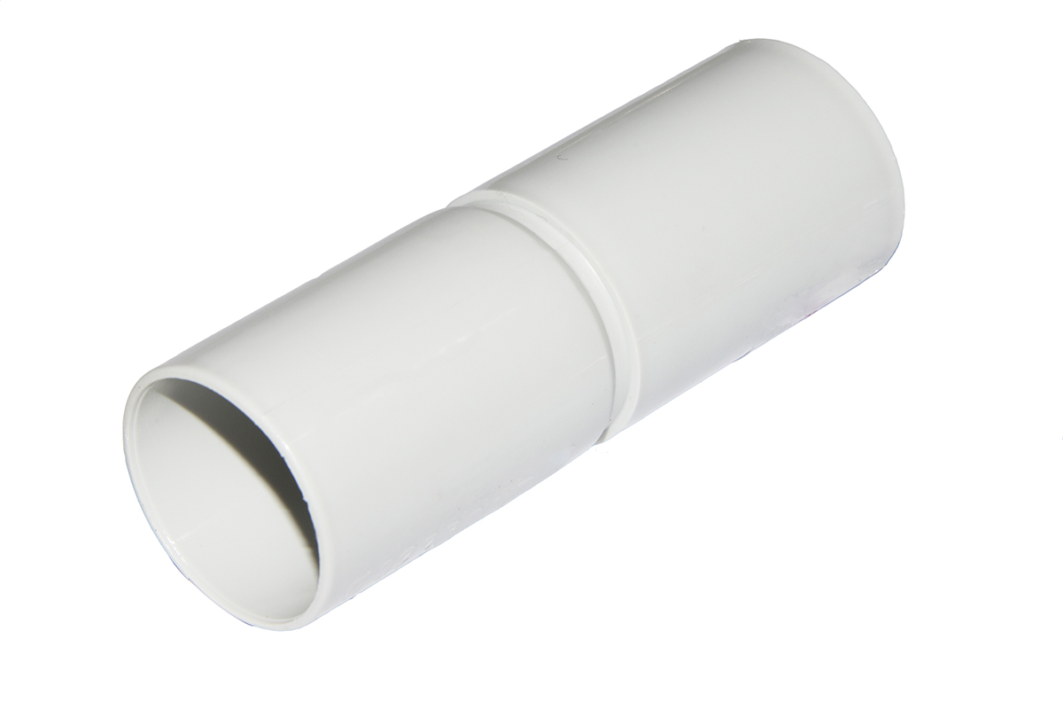 GIUNZIONE PER 2 TUBI DI CONDOTTA DIAMETRO 25 MM PVC LK80425