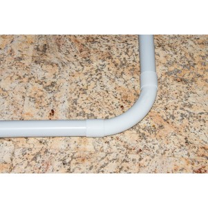 ANGOLO PER TUBI DI CONDOTTA DIAMETRO 32 MM PVC LK80432