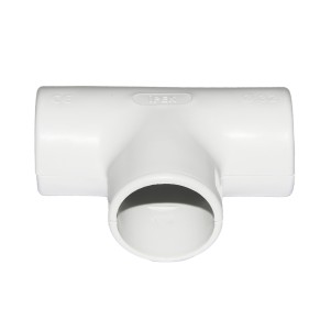 GIUNTO A T PER TUBI DI CONDOTTA DIAMETRO 32 MM PVC LK80432