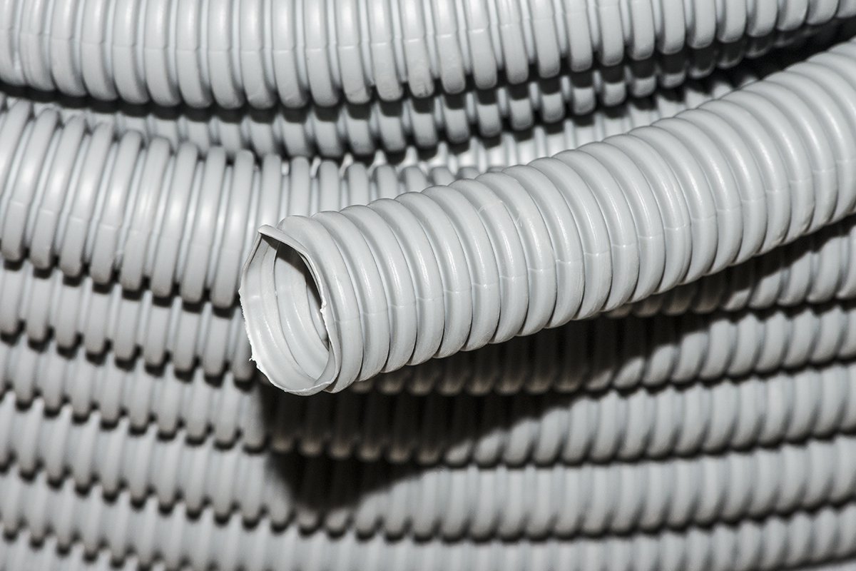 CONDOTTA CORRUGATA PE HALOGENFREE LSZH CE DIAMETRO 32 MM MATASSA MT 50