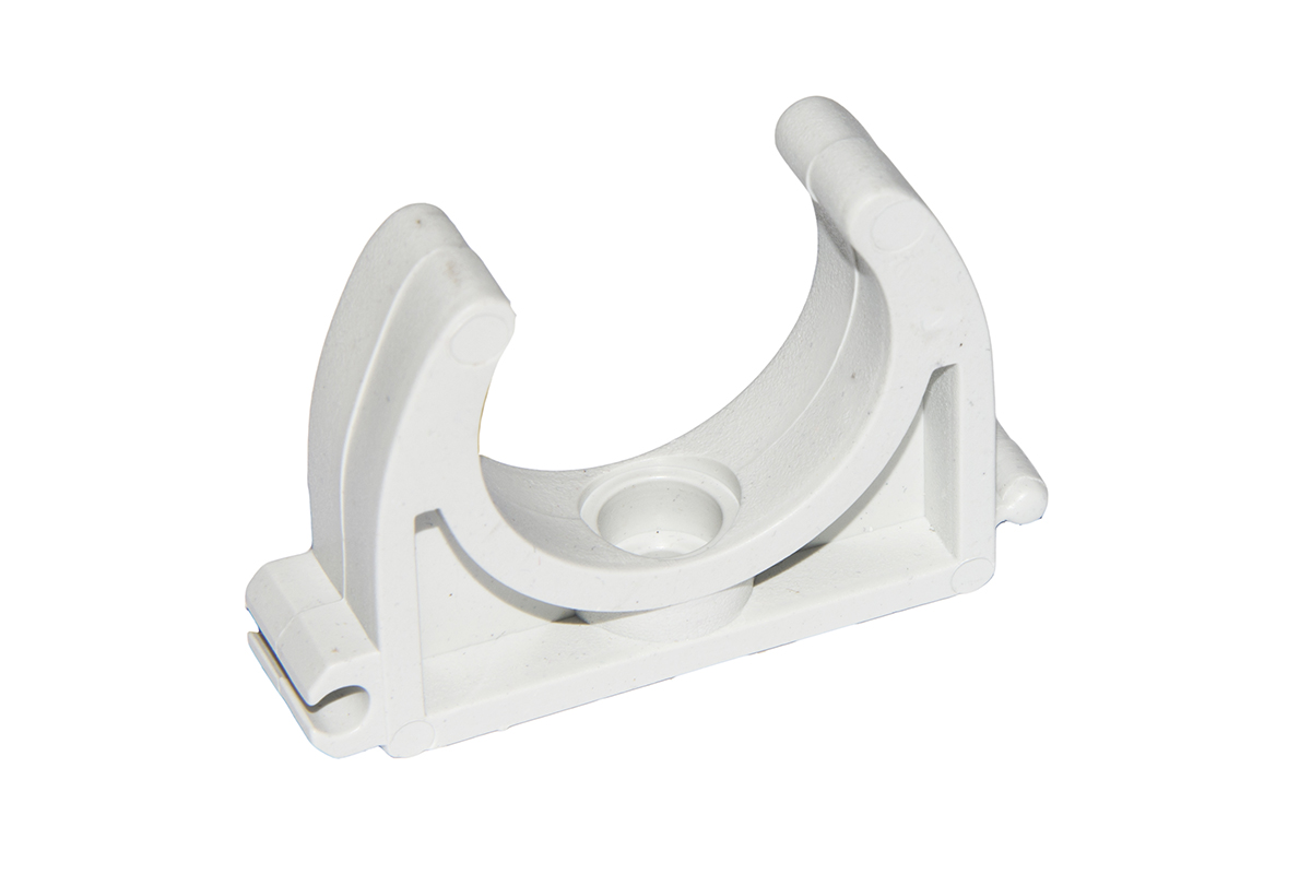 SUPPORTO A MURO PER TUBO DI CONDOTTA DIAMETRO 25 MM PVC LK80425