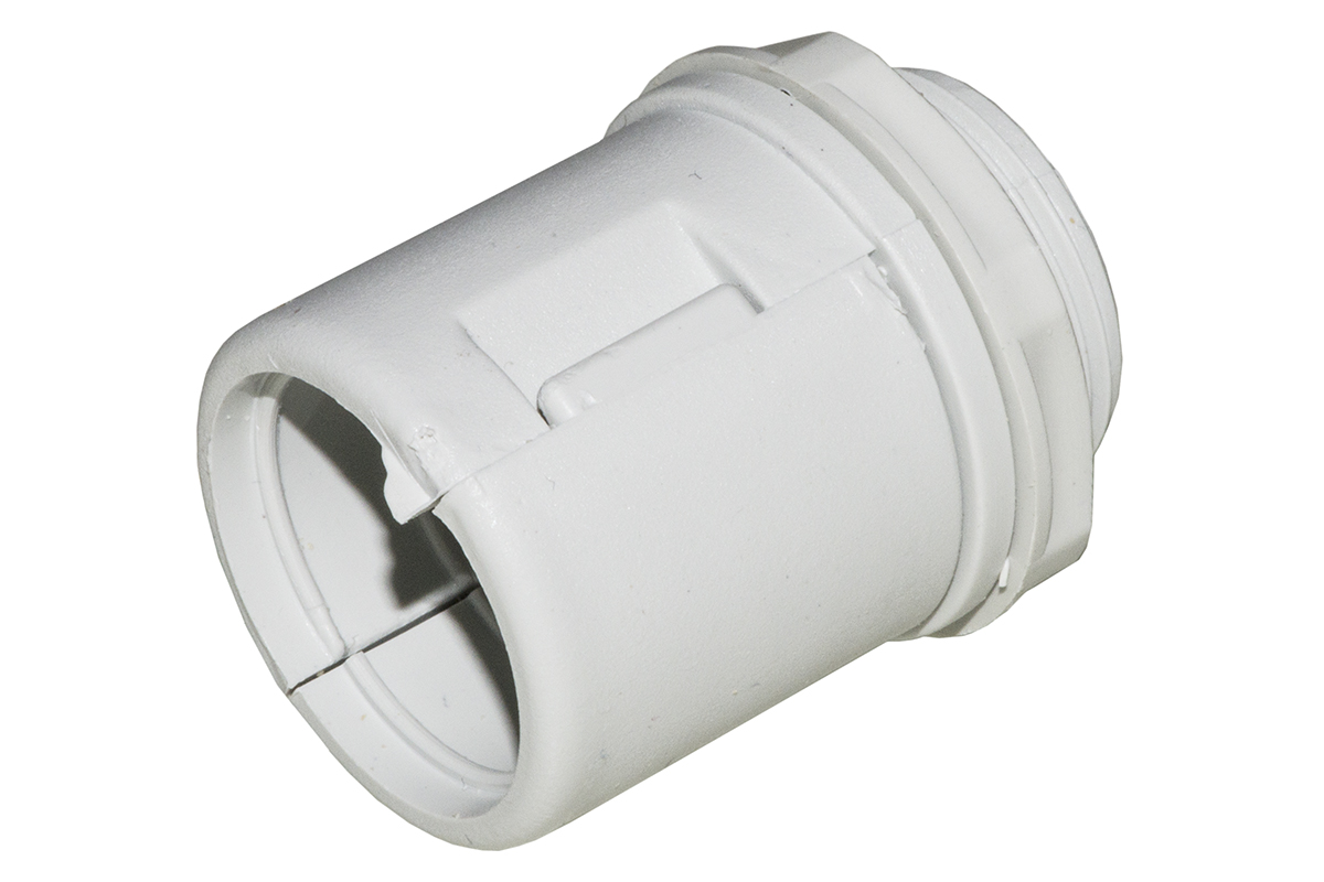 ADATTATORE A SPIRALE PER CONDOTTA CORRUGATA DIAMETRO 32 MM