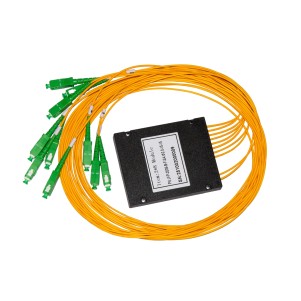 BOX PLC SPLITTER CON CONNETTORI SC APC 2 IN E 8 OUT MT 1.5
