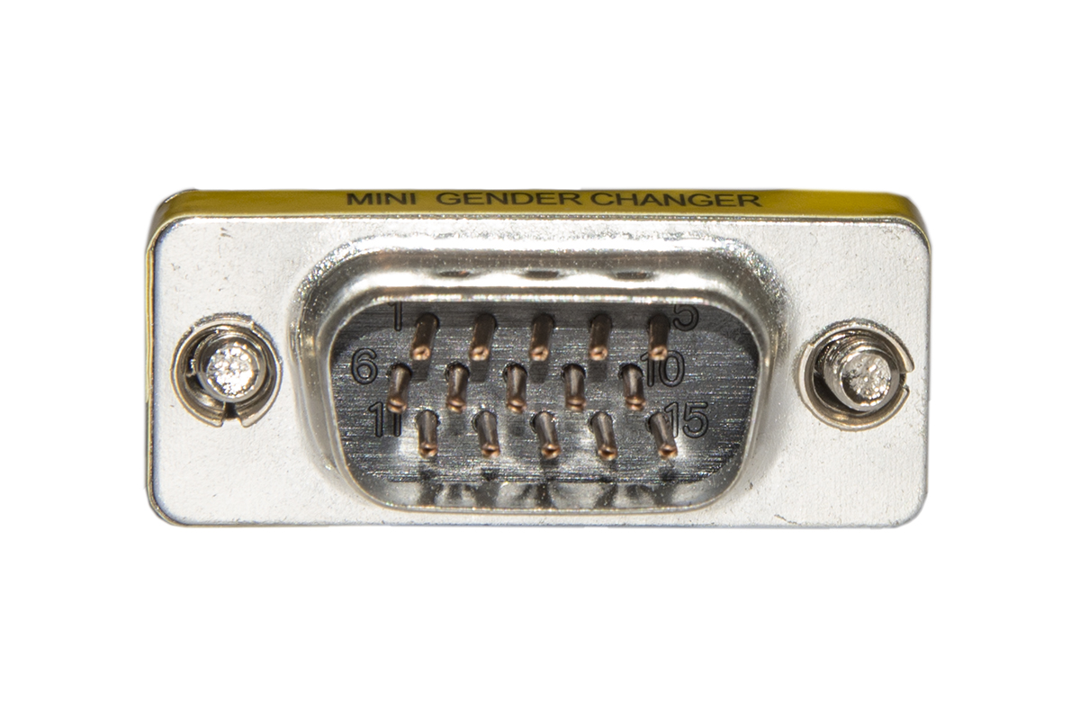 ADATTATORE VGA 15 POLI MASCHIO/MASCHIO