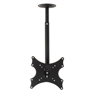 STAFFA ESTENSIBILE MONTAGGIO A SOFFITTO PER TV LED/LCD DA 13 A 43" FINO A 25KG E VESA 200X200