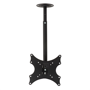 STAFFA ESTENSIBILE MONTAGGIO A SOFFITTO PER TV LED/LCD DA 13 A 43" FINO A 25KG E VESA 200X200