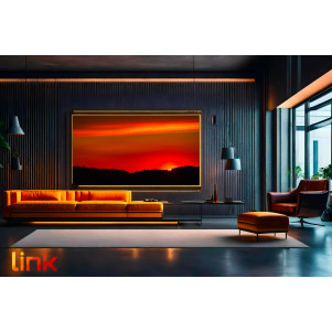 STAFFA A MURO PER TV FINO A 45 KG, DA 23 A 47" FINO A VESA 400X400