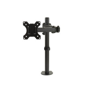 BRACCIO SUPPORTO DA TAVOLO CON MORSA A DUE SNODI PER VIDEO 13-32" FINO A 8 KG