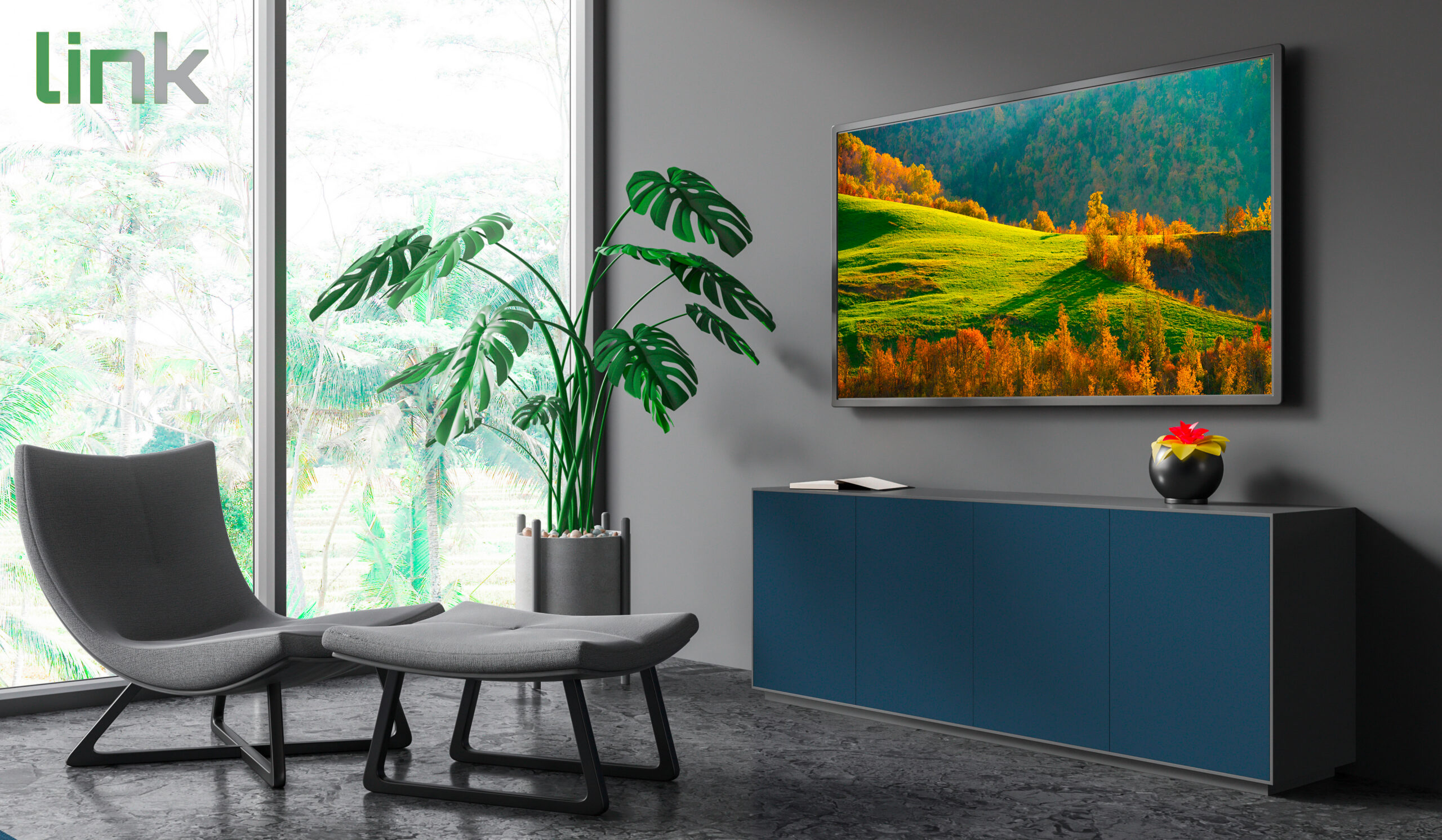 BRACCIO A MURO ALLUNGABILE CON 3 SNODI PER TV LED/LCD DA 14 A 43" FINO A 18KG E VESA 200x200