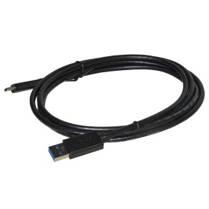 CAVO USB 3.0 A MASCHIO - USB-C PER RICARICA E SCAMBIO DATI IN RAME MT 1,80