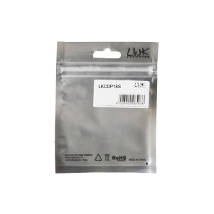 CAVO DI CONNESSIONE DISPLAYPORT 1.4 8K MT 1,8 CONNETTORE ANGOLATO A SINISTRA