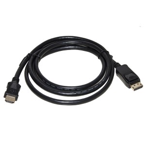 CAVO DISPLAYPORT 1.2 - HDMI® 1.4 4Kx2K 30 HZ CONTATTI DORATI MT 1
