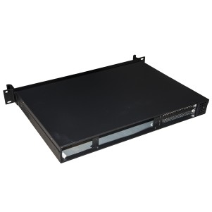 CHASSIS PER SERVER INSTALLAZIONE 19" 1 UNITA' CON 2 SLOT 5.25"  SLIM + 2 X 2,5" O 1 X 3,5"  PROFONDITA' 300 MM