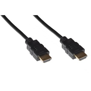 CAVO HDMI ®  4Kx2K PER PC, NOTEBOOK, HDTV, ECC CONTATTI DORATI MT 1 COLORE NERO