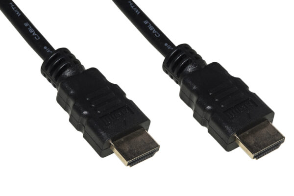CAVO HDMII® 4Kx2K PER PC, NOTEBOOK, HDTV, ECC CONTATTI DORATI MT 2 COLORE NERO