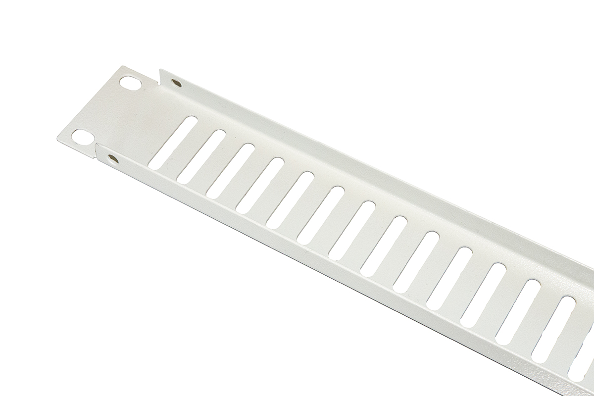 PANNELLO CIECO VENTILATO 1 UNITA' PER ARMADI RACK 19" GRIGIO VITI INCLUSE