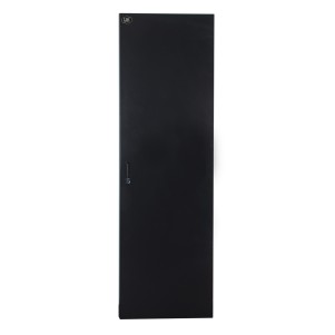 PORTA IN METALLO PIENO NERA PER ARMADI LINK 32U LARGHEZZA 600MM CON SERRATURA