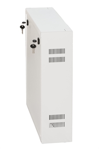 BOX A MURO DVR/NVR 2 SERRATURE CON RIPIANO APRIBILE MM 580(L) X 550(A) X 150(P)