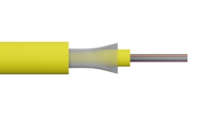 CAVO FIBRA OTTICA 12 FIBRE LOOSE OS2 ANTIRODITORE LSZH CLASSE B2CA (AL METRO)