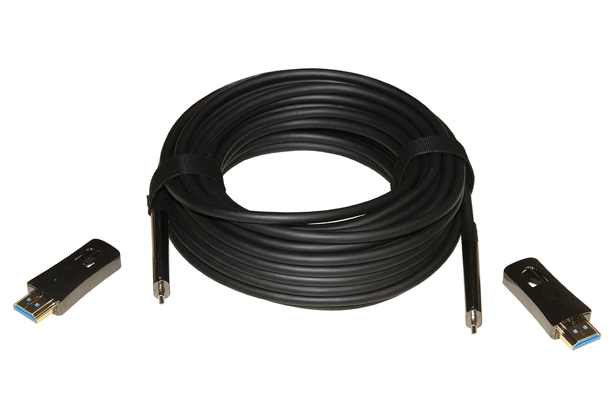 CAVO HDMI® AOC FIBRA OTTICA MT 40 CON CONNETTORI STACCABILI