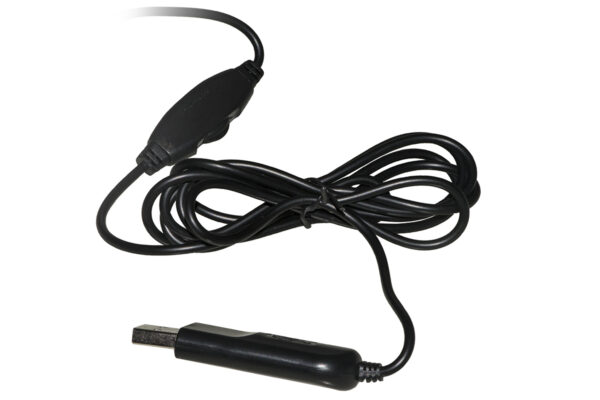 CUFFIA CON MICROFONO ORIENTABILE, CONNETTORE USB E CONTROLLO VOLUME