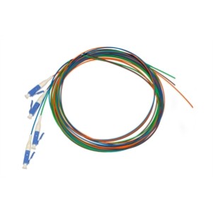 CONFEZIONE 4 PIGTAIL MT 2 CONNETTORE LC SIMPLEX SINGLEMODE OS2