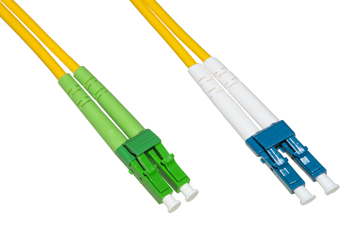 CAVO FIBRA OTTICA LC APC A LC UPC SINGLEMODE DUPLEX  MT.3