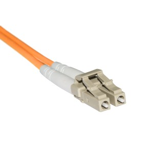 CAVO FIBRA OTTICA LC A LC MULTIMODE DUPLEX OM2 50/125 MT.2
