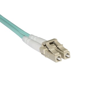 CAVO FIBRA OTTICA LC A LC MULTIMODE DUPLEX OM3 50/125 MT.15