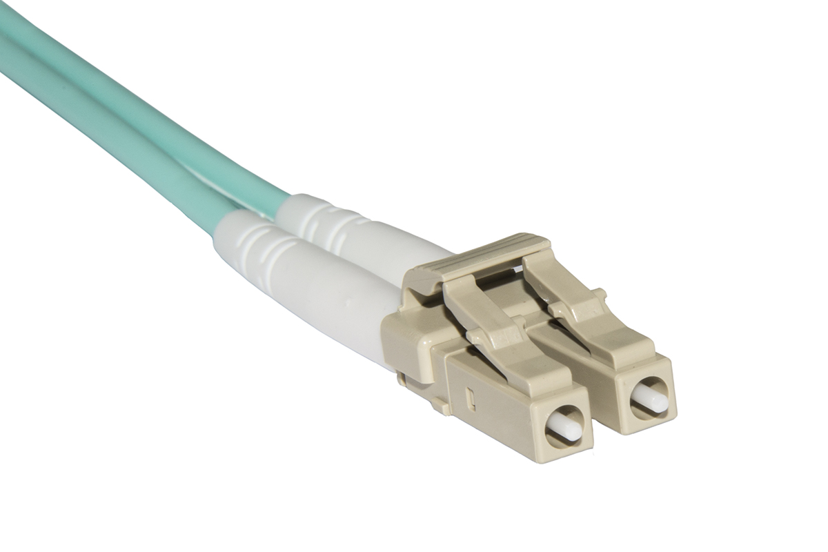 CAVO FIBRA OTTICA LC A LC MULTIMODE DUPLEX OM3 50/125 MT.30