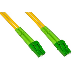 CAVO FIBRA OTTICA APC LC A APC LC SINGLEMODE DUPLEX  MT.10