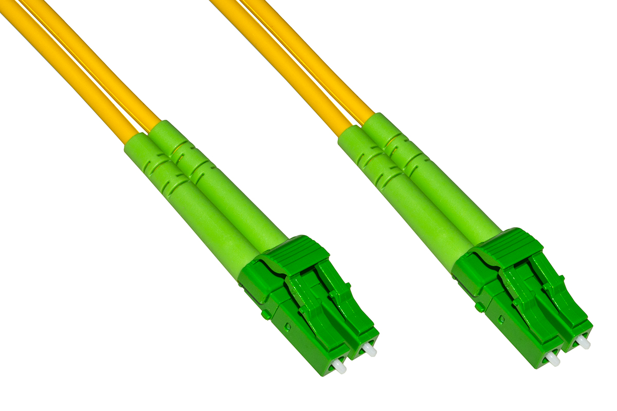 CAVO FIBRA OTTICA APC LC A APC LC SINGLEMODE DUPLEX  MT.10