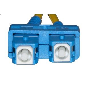CAVO FIBRA OTTICA LC A SC SINGLEMODE DUPLEX 9/125  MT. 15
