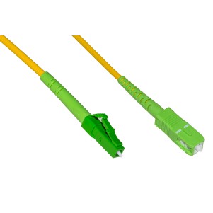 CAVO FIBRA OTTICA APC LC A APC SC SINGLEMODE SIMPLEX  MT.5