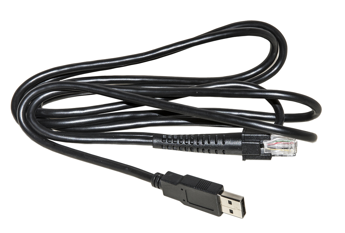 LETTORE CODICI A BARRE PER CODICI 1D E 2D (QR FATTURA ELETTRONICA) CON CAVO USB