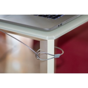 CAVO DI SICUREZZA PER NOTEBOOK CON COMBINAZIONE MT. 1,50