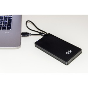 BOX ESTERNO USB 3.0 PER HDD SATA 2,5" FINO A 9,5 MM DI SPESSORE