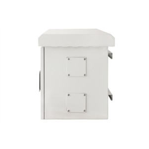 ARMADIO 19" 6U ESTERNO IP66 INSTALLAZIONE SU PALO CON VENTOLE