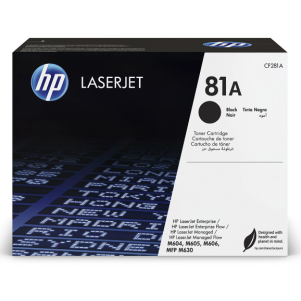 HP 81A original toner cartridge black standard capacity 10.500 pages 1-pack - CF281A