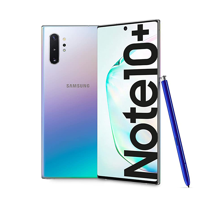 (REFURBISHED) Smartphone Samsung Galaxy Note 10+ SM-N975F 6.8 FHD 12Gb RAM 256Gb 16MP Silver