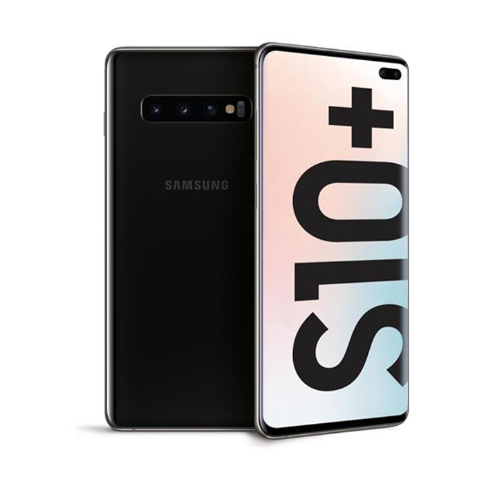 (REFURBISHED) Smartphone Samsung Galaxy S10+ SM-G975F/DS 6.1" FHD 8G 128Gb 12MP Black [Grade B]