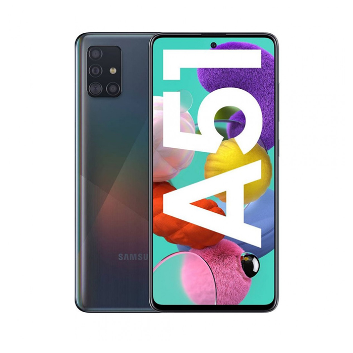 (REFURBISHED) Smartphone Samsung Galaxy A51 SM-A515F 6.5 128Gb SAMOLED 48MP BLACK [Grade B]
