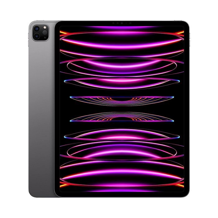 (REFURBISHED) Apple iPad Pro 6 2022 (A2436) Chip M2 12.9" 256GB SpaceGray MNXU3TY/A WiFi Retina Grigio Siderale