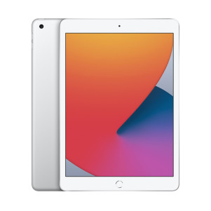 (REFURBISHED) Apple iPad 8 (A2270) 32GB Silver 2020 10.2" MYL92TY/A WiFi Argento [Grade B]