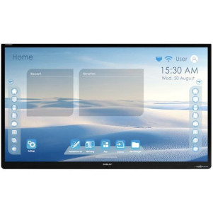 (REFURBISHED) Monitor interattivo Wacebo Dabliu E11L-C75B 75 Pollici 3840x2160 4K Touch USB HDMI DP VGA Black
